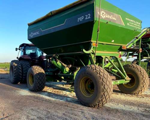 Tolva Autodescargable Semillera Gimetal, 22 TN, Balanza