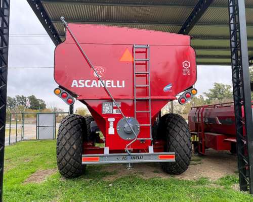 Tolva Autodescargable Ascanelli 27 TN C/ Balanza y Cubiertas