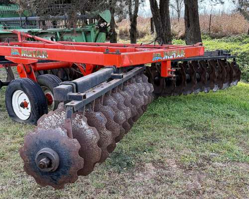 Rastra Doble Acción Desencontrada Metar 44 Platos