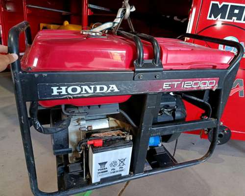 Generador Honda ET12000 Usado 10hs de Uso.garantia de UN año