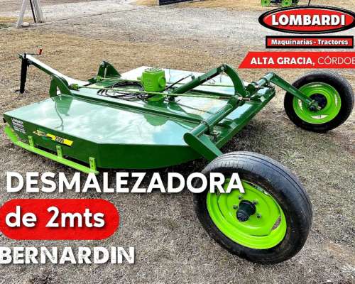 Desmalezadora Bernardin de 2 Mts Nueva - Disponible