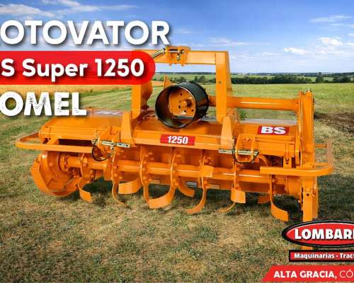 Rotovator BS Super 1250 con Cadena - Yomel