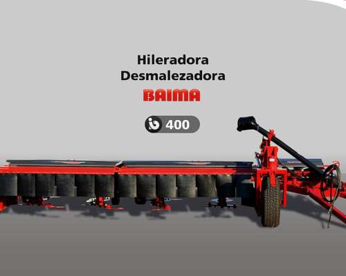 Desmalezadora Hileradora Baima B400 Cardánica de 4mts