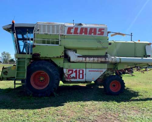 Cosechadora Claas Mega 218