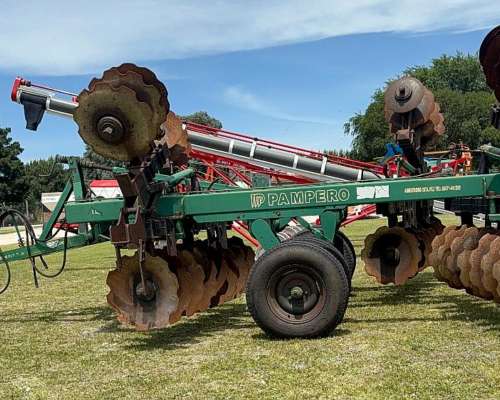 Rastra de 44 Discos con Alas