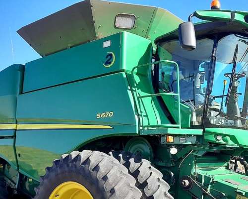 Cosechadora John Deere S670 Mod. 2017