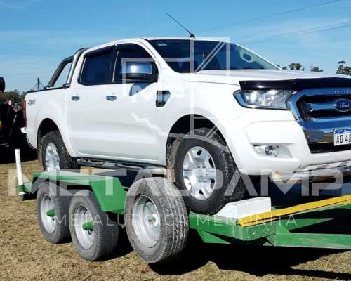 Carro Playo. Trailer Auxilio / Semirremolque.