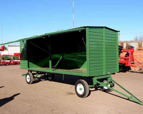 Acoplado Casilla Tipo Taller 5.80x2.11 C/ Techo Ombu