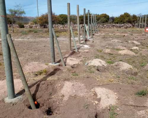 Poste Madera Plastica 100% Plastico Cero Mantenimiento