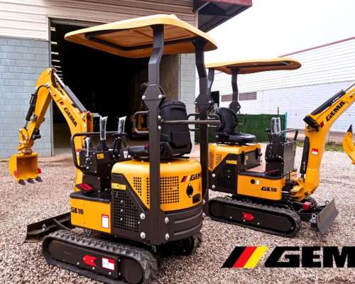 Mini Excavadora Oruga Gema G 10