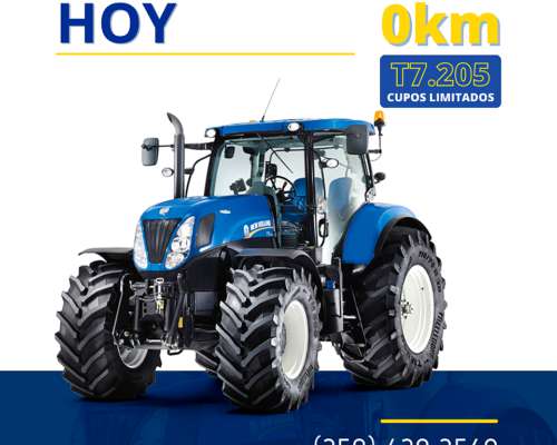 Disponible ya T7.215 NH 0km