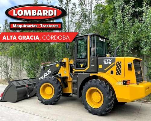 Pala Cargadora Taurus Modelo CTX928 - Capacidad 1,5 M3