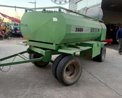 Cisterna Belén Usada de 3000 LT con Tanque de Agua
