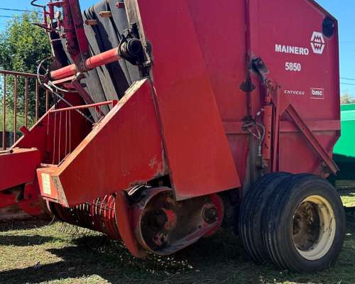Enrolladora Rotoenfardadora Mainero 5850 muy Linda