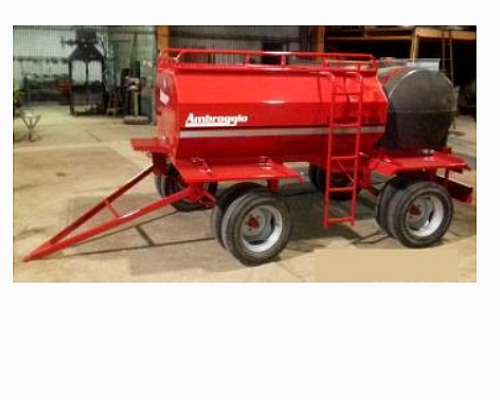 Tanques Combinados Ambroggio 2 Ejes con Tanque de Agua