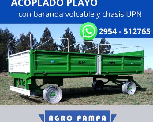 Acoplado Baranda Volcable Avantren