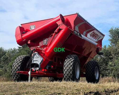 Tolva Autodescargable CRV 26 con Goma y Balanza. Ombu