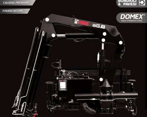 Hidrogrua Argos Hiab Ag.9- 4450kg a PIE - Valor Anticipo