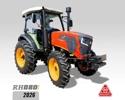 Tractor Roland H 80hp Cabinado Doble Tracción