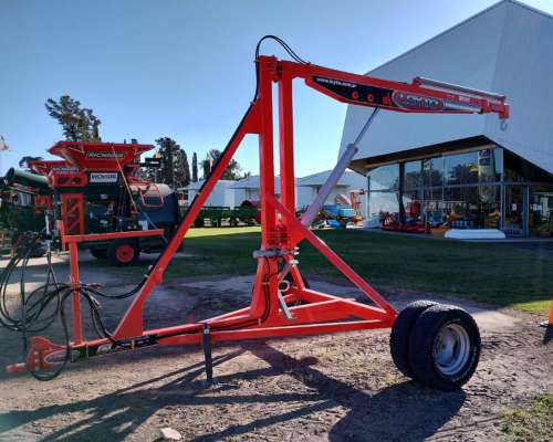 Grúa Nueva, Loyto 2500 Kg con Comando Hidráulico y 3 Movim.
