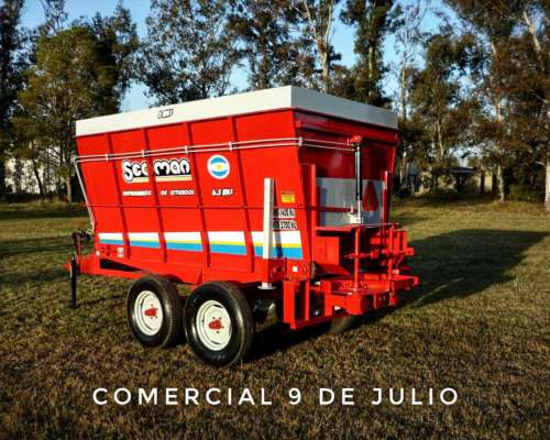 Acoplado Desparramador Estiercolero Solido Secman MP - 8