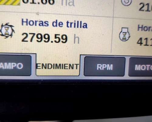 Cosechadora New Holland CR6.80 - Draper 35 Pies