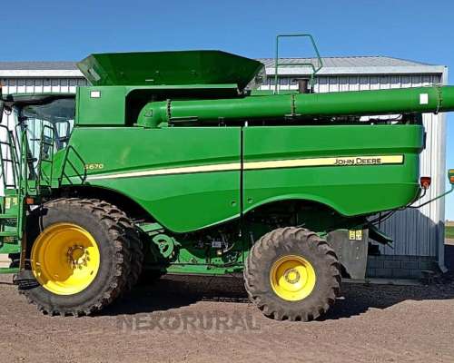 John Deere S670, Drapper 40, ST, Piloto y Prodrive