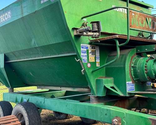 Mixer Horizontal 10 Mts Montecor con Caja Reductora y Balanz