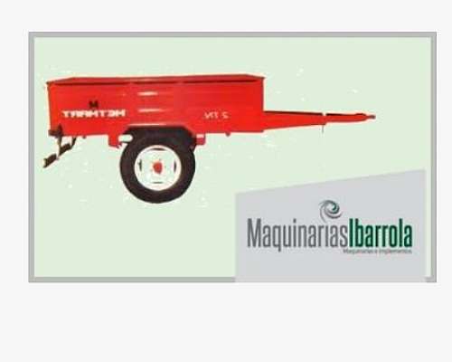 Acoplado Playo 1 Eje o Batan Metmart para Cuatriciclo