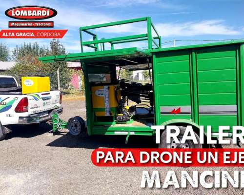 Trailer para Drones Mancini Cheques + Descuento 10%