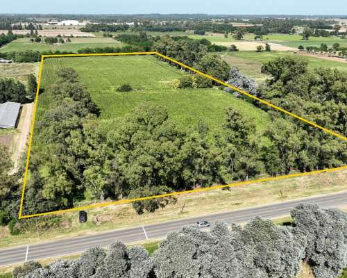 6 Has. Chacra Sobre Ruta en Carlos Keen