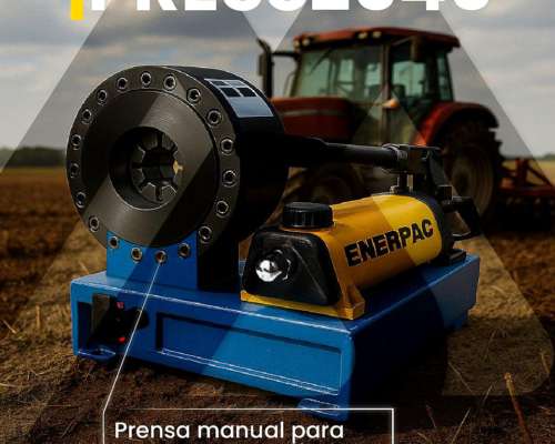 Prensa para Mangueras Hidráulicas de 1/4 a 2 Pulgada