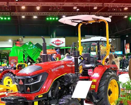 Tractor Roland H070 Turbo Doble Tracción Ruedas Agrícolas
