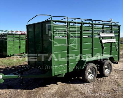 Carro Vaquero. Jaula para Hacienda
