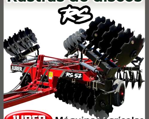 Rastras de Discos Juber RS Fijas o Plegables