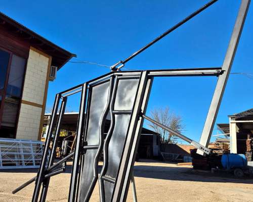 Cepo 100% de Hierro con IPN y Caño Petrolero.