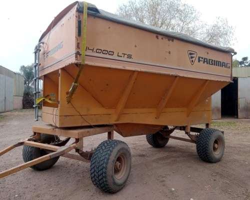 Acoplado Tolva Semilla y Fertilizante Fabimag