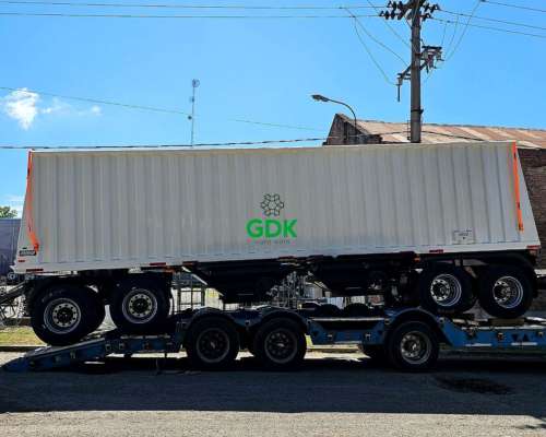 Acoplado 4 Ejes 9,60m.tipo Tolva Cerealera C/ Divisor. Ombu