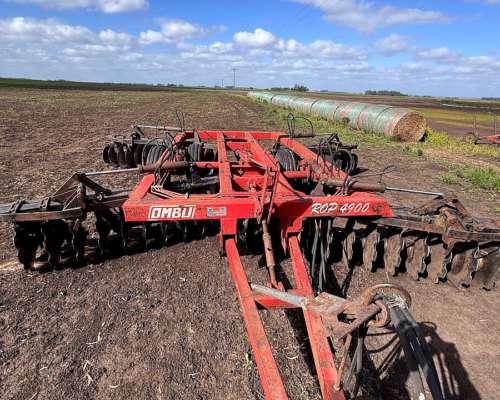 Rastra Ombu 48 Platos con Rolos Incluidos