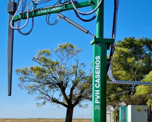 Calador Hidráulico, Toma Muestra de Semillas