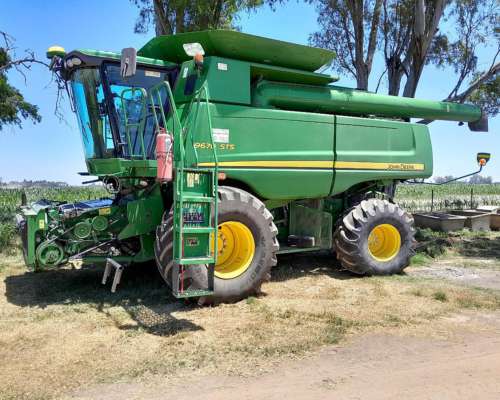 Cosechadora John Deere 9670-draper JD 35 Pies - 2014 - Pilot