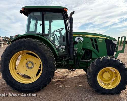 Importacion Tractor John Deere 6130d Mfwd de 2014