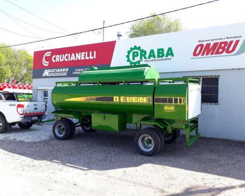 Acoplado Tanque Belen de 5000 Litros Full Disponible