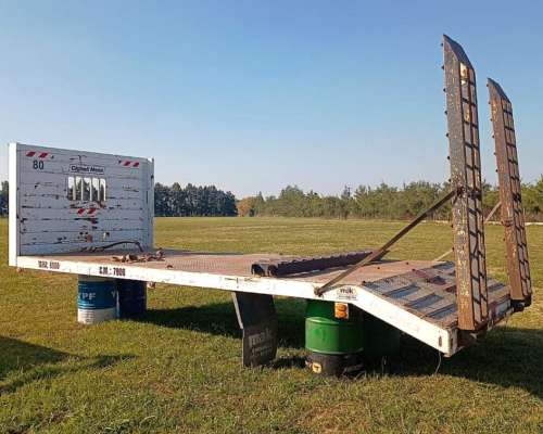 Carroceria para Camion con Rampas