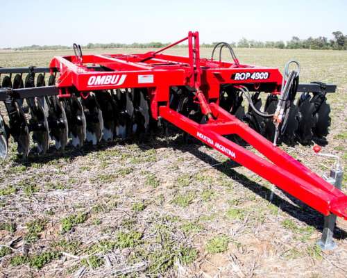 Rastra Modelo ROP 4900 con Alas de 52 Disc X 26 Delanteros