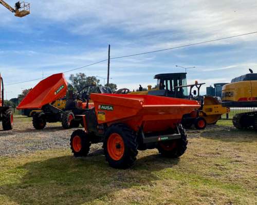 Dumper Ausa 4X4 Carga Máx.: 1.500kg Volcador