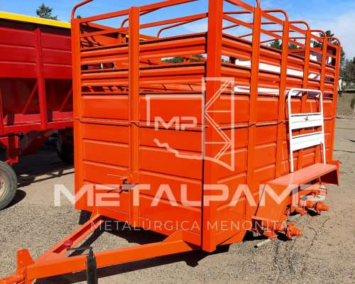 Carro Vaquero Jaula Hacienda