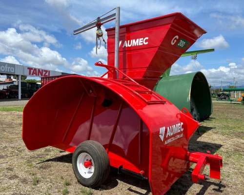 Embolsadora de Granos Aumec Equipada con Barra de Mando