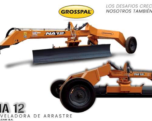 Niveladora de Arrastre Na12-14- NA 20-30 Max- Grosspal