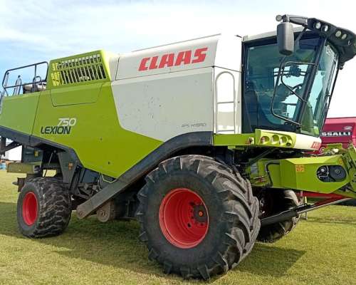 Cosechadora Claas Lexion 750 - año 2014 - Usada.